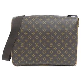 Bolsa de Ombro Abess Monogram Louis Vuitton Marrom