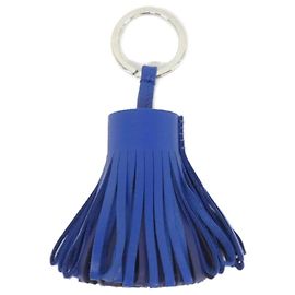 Hermès Hermes Carmen Tricolore Key Ring Blue