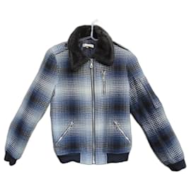 Paul & Joe Blue Wool Winter Jacket Blue