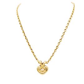 Collar Chaumet, "Coeur Liens", oro amarillo. Otro