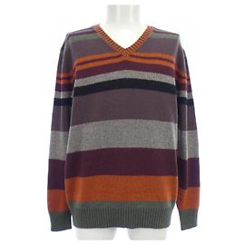 Autre Marque Tricots en cachemire ETRO Marron Rouge Orange