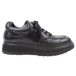 Sneakers Derby della linea Abbesses Louis Vuitton Nero
