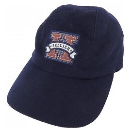 Hermès Hermes Cashmere Cap Blau Marineblau