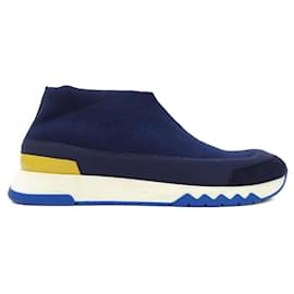Hermès Baskets Hermes Bleu Bleu Marine