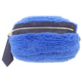 Borsa Teddy Bear Max Mara Blu