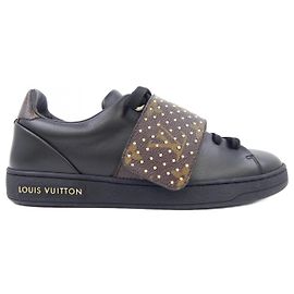Tênis Louis Vuitton Marrom Preto