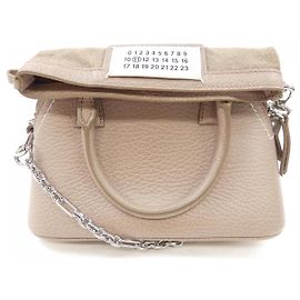 Maison Martin Margiela Bolsa de ombro de couro Maison Margiela Roxo