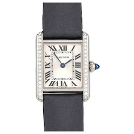 Cartier Tank Must aus Edelstahl Silber