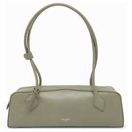 Alaïa NEUE ALAIA LE TECKEL MEDIUM HANDTASCHE GRÜN LIME AA1S06033CA Grün