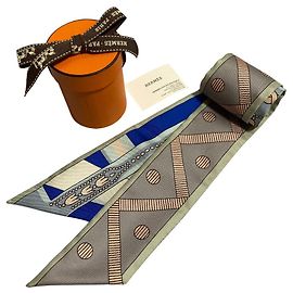 Lenço de seda Hermès BALADE EN BERLINE Multicor