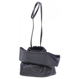 Bolso BOW RIBBON Jil Sander Negro
