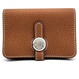 Hermès Hermes Dogon Card Holder Black