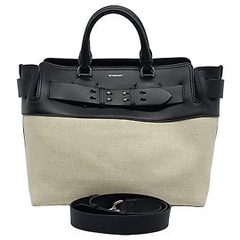Burberry Canvas Belt Bag Medium Black