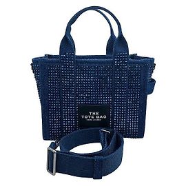 Bolsa 2 em 1 em denim cristal da Marc Jacobs Azul