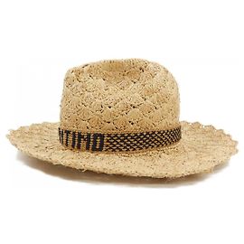 Valentino Garavani Chapeau Valentino Marron Beige