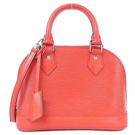 Louis Vuitton Alma BB Handtasche aus Epi-Leder Rot