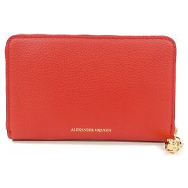 Alexander McQueen Wallet Red