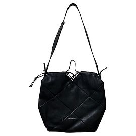 Emporio Armani Quilted Shoulder Bag Black