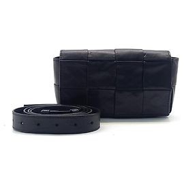 Bottega Veneta Stretch Cassette Belt Bag Black