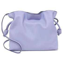 Loewe Flamenco Clutch Calf Shoulder Bag Blue