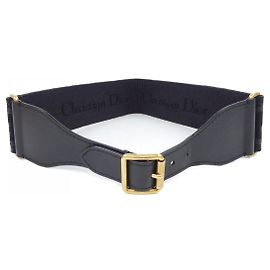 Christian Dior Gürtel Schwarz
