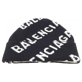 Gorro de punto Balenciaga Gorro de punto Negro