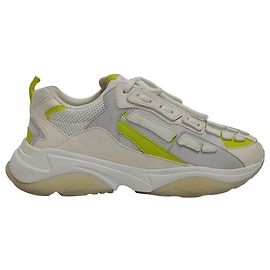 Baskets Amiri Bone Runner en cuir blanc Multicolore