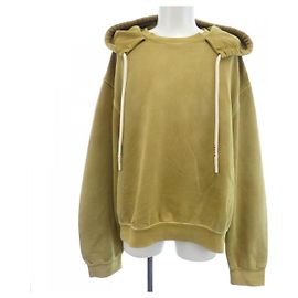Sweat à capuche Marni FUMU012940 Vert Khaki Coton Vert Kaki