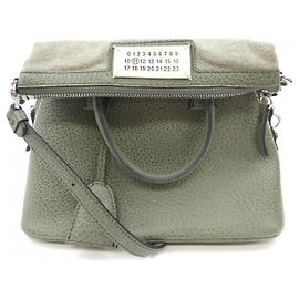 Maison Martin Margiela Maison Margiela P4455 Calf Bag Green