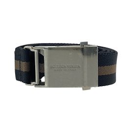 Cinto GI Bottega Veneta em Preto/Marron Marrom Preto