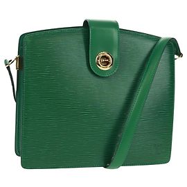 Louis Vuitton Capucines Shoulder Bag Epi Leather Green