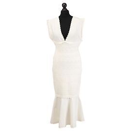 Victoria Beckham Kleider Weiß