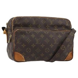 LOUIS VUITTON Bolsa de Hombro Monogram Nile M45244 LV Auth bs31946 Monograma