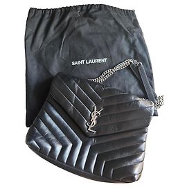 Yves Saint Laurent Sac Saint Laurent  Loulou Médium Noir