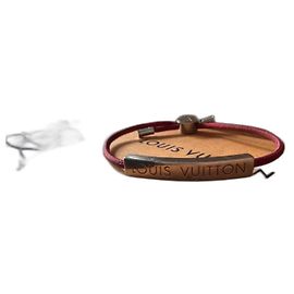 Louis Vuitton Space Bracelet Dark Red Nylon Dark red