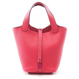 Bolsa Picotin Lock PM da Hermès Rosa