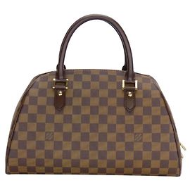 Sac à main Louis Vuitton Rivera MM Marron Damier ebène