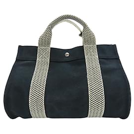 Hermès Borsa Tote PM Cannes Hermes Nero Crudo
