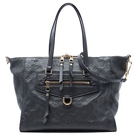 Louis Vuitton Monogram Empreinte Lumineuse PM Noir Noir