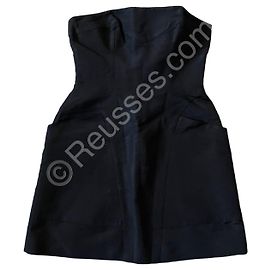 Robe en soie Herve Leger Taille 40 Autre