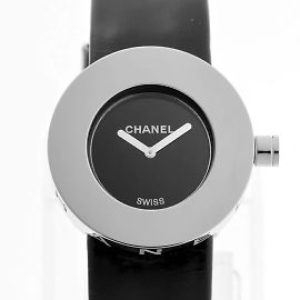 Relógio de quartzo preto Chanel La Ronde H0579 Outro