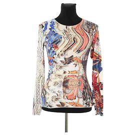 Marine Serre Top multicolore Multicolore
