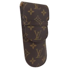 LOUIS VUITTON Monogram Etui Stilo Astuccio per Penna M62990 LV Auth BA9443 Monogramma