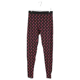 Marine Serre Leggings neri Nero