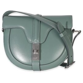 Céline Borsa Besace Small 16 in vitello satinato Celine Celadon Verde