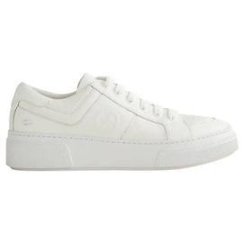Armani Baskets basses blanches Blanc