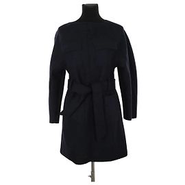 Soeur Marineblaue Wollkleid Marineblau