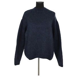 Jacquemus Navy wool sweater Navy blue