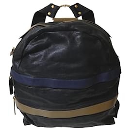 Marni Leather Backpack Black