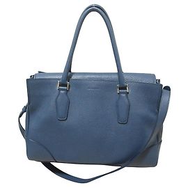 Jil Sander 2way Leather Handbag Blue